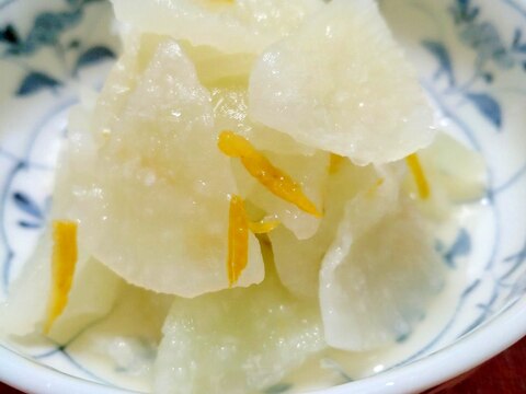 減塩柚子大根